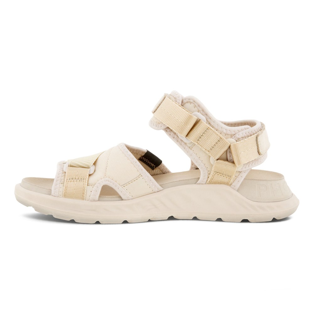 Sandalias Mujer - ECCO Exowrap 3S Velcro - Beige - RZU381245